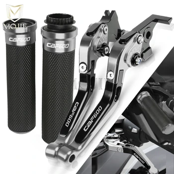 

For Honda CBF600/SA CBF 600 SA 2006-2007 2010-2013 2011 2012 Motorcycle Accessories CNC Brake Clutch Levers Handlebar Hand Grips