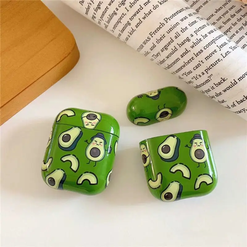

Headphones set for Airpods Fruit Avocado Wireless Bluetooth Headset Hard Case