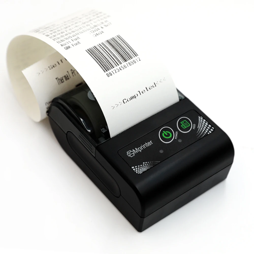 

2'' Small Receipt Printer Ticket Bill Thermal Printer PT-58Q Printer POS