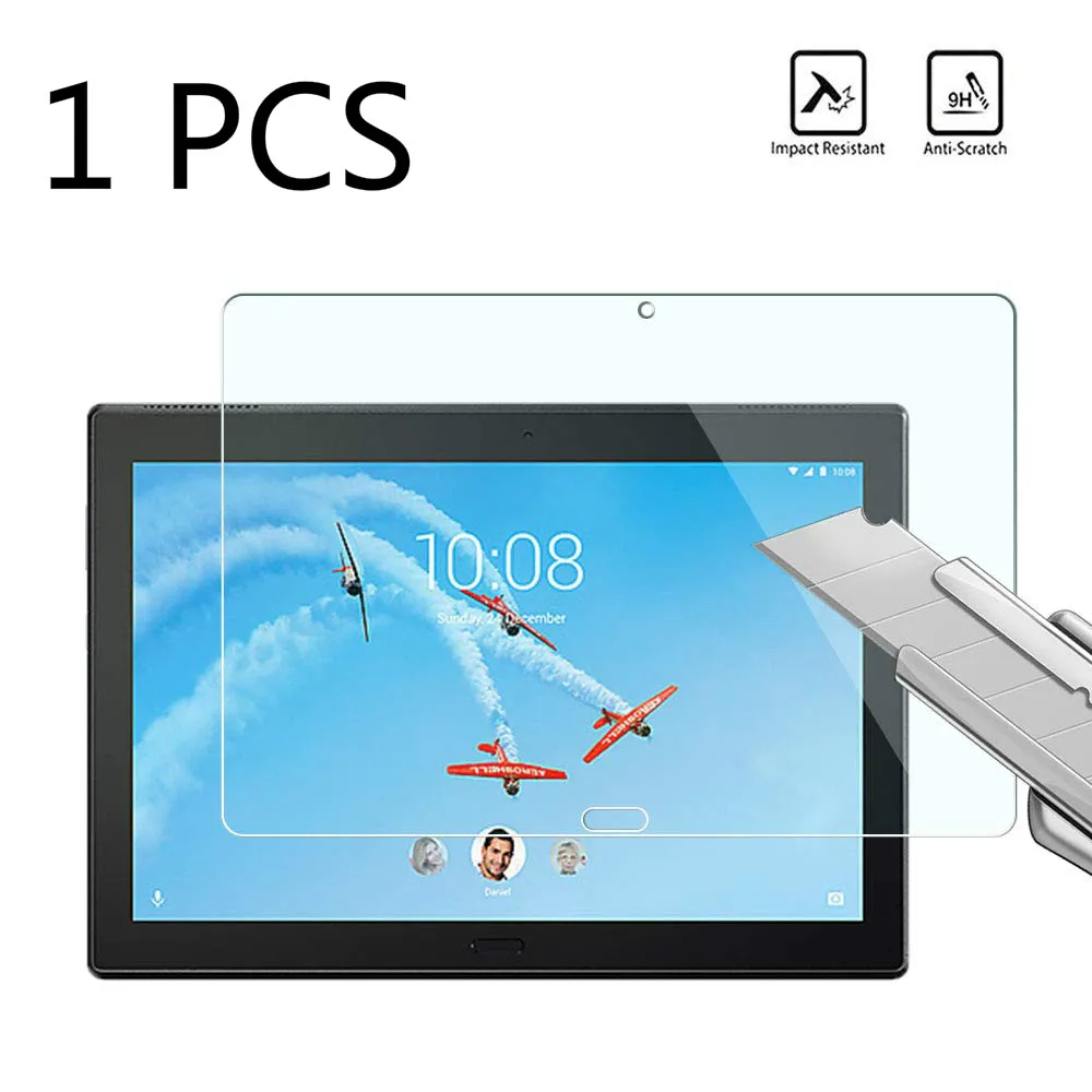 2.5D 0,3 мм мембрана из закаленного стекла для lenovo Tab E10 E 10 TB-X104F TB X104F 10,1 дюймов защита экрана планшета защитная пленка - Цвет: 1 PCS