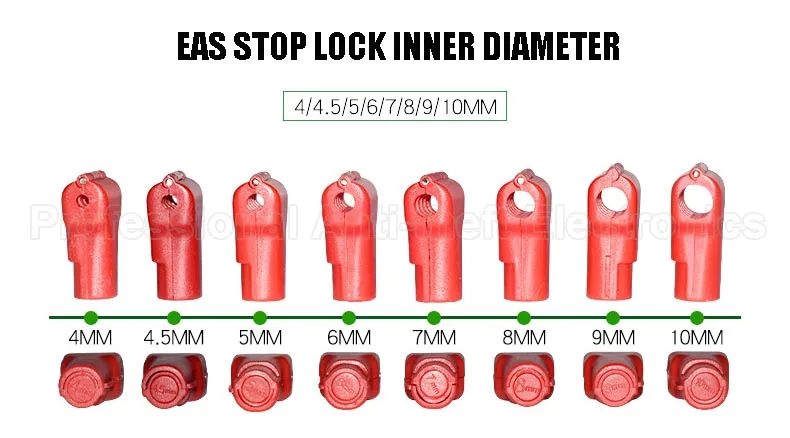 Eas стопорный замок для розничного магазина дисплей безопасности крюк шток& колышек стопорный замок и магнитный деташер 202 шт
