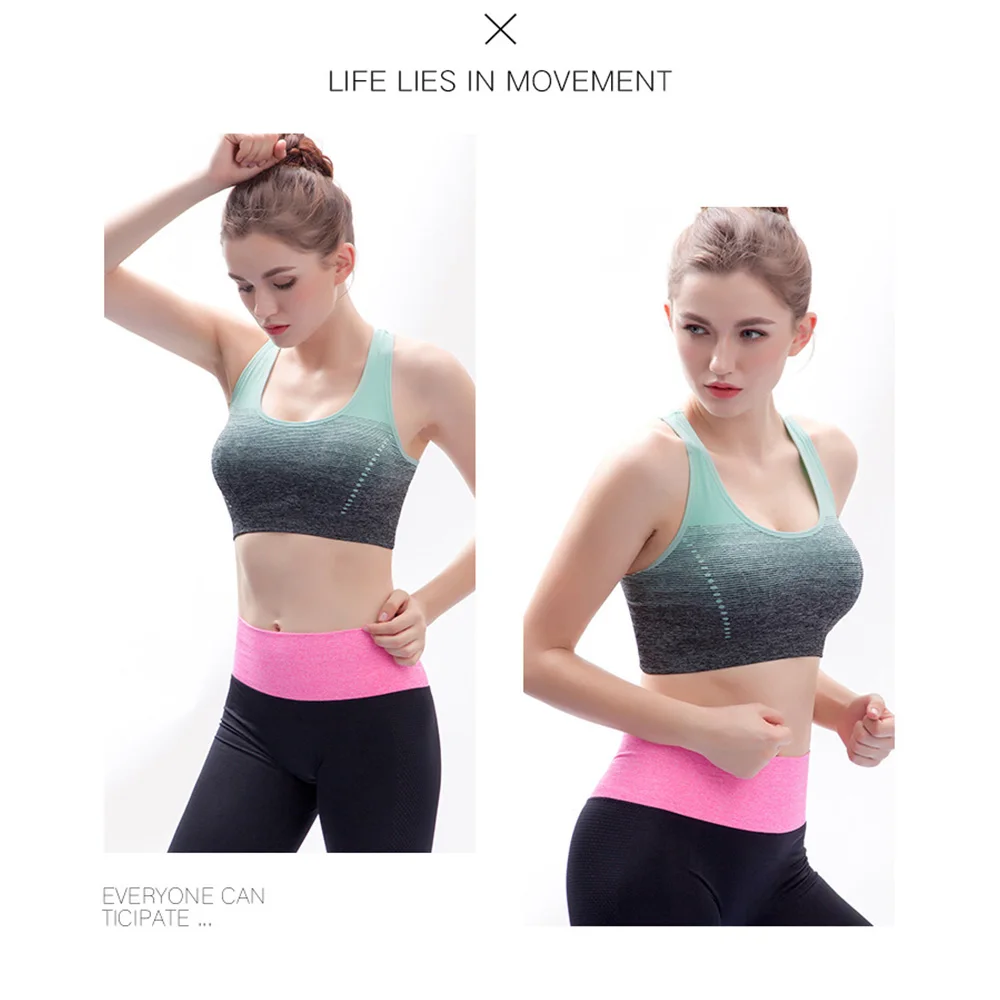 Fashion Body Shapers Sports Bra Women Fitness Shapewear Tops Padded Seamless Crop Tops Bras Sexy Lingerie Cotton Bras Shapers