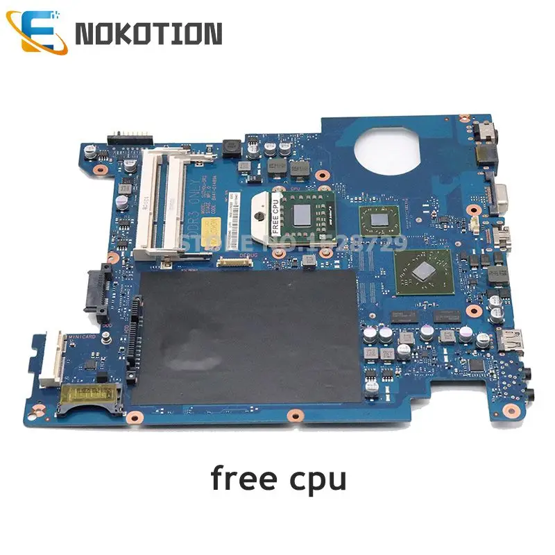 NOKOTION для samsung NP-R425 R425 Материнская плата ноутбука HD7400M DDR3 Процессор BA92-07830B BA92-07594B BA41-01488A BA41-01489A