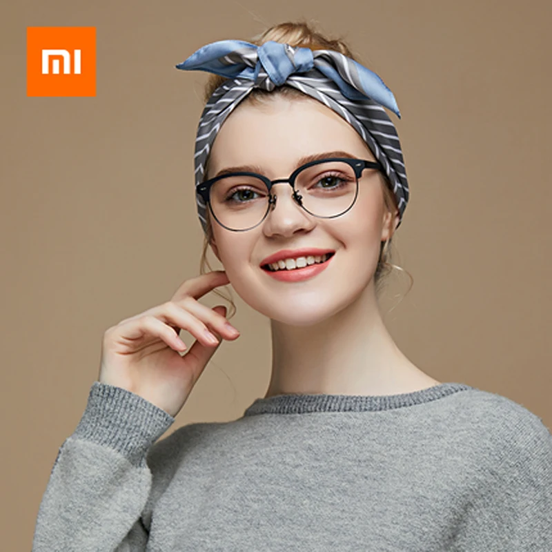 Xiaomi очки против голубого излучения классические мужские и женские компьютерные