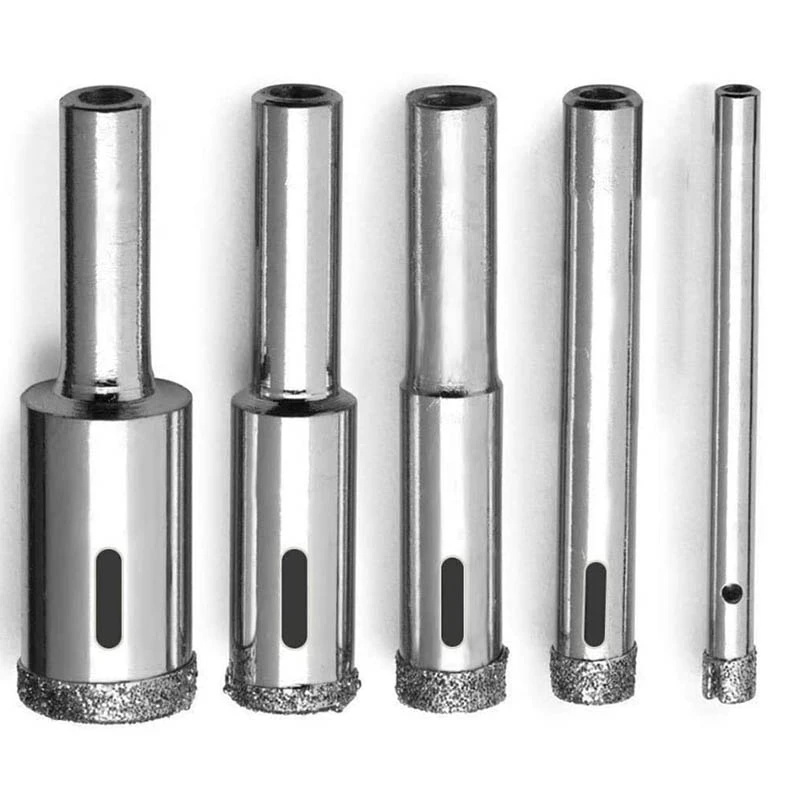New Glass Drill Bit Set Drill Bits Glass Hole Saw Bottle Extractor
