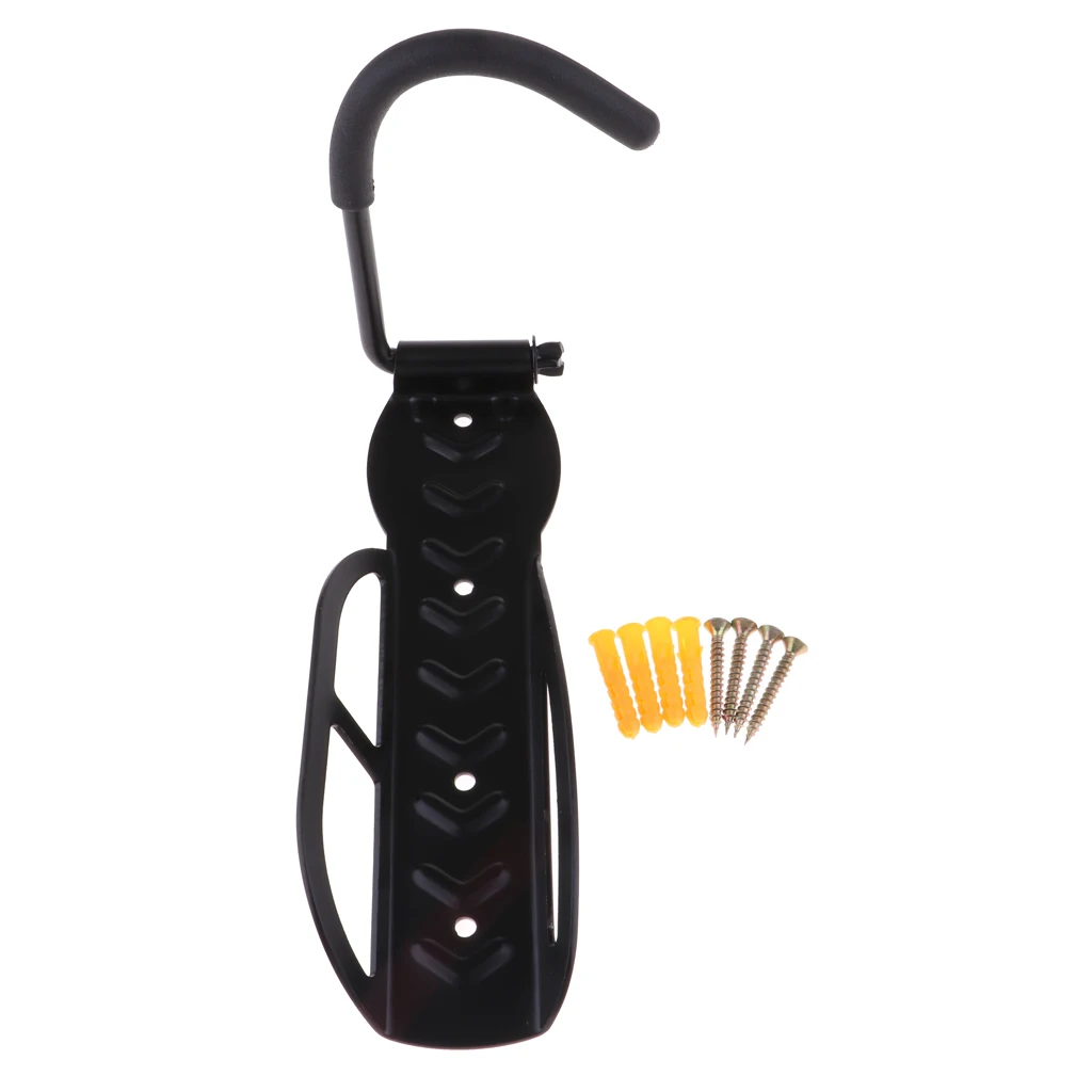 

2 Packs Cycle Wall Holder Stand Wall Mounted Bicycle Rack Foldable Vertical Bike Hanger Bicycle Accessories with Screws