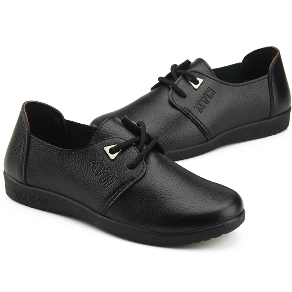 Calzados médicos de cocina para mujeres Zapatos de trabajo en negro o blanco 