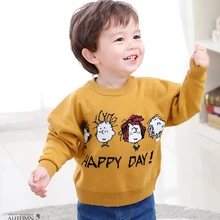 Свитер для маленьких мальчиков; детская одежда; осень г.; детский топ с длинными рукавами; пуловер; детский вязаный джемпер для мальчиков; трикотажная одежда; Pull Enfant Garcon