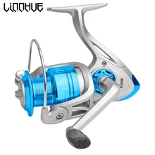 LINNHUE10BB высокая сила катушка спиннинга без зазора органайзер для стола cupцинкового сплава 5,2: 1 Передаточное отношение спиннинг ReelCarp рыболовные снасти для окуня Pesca