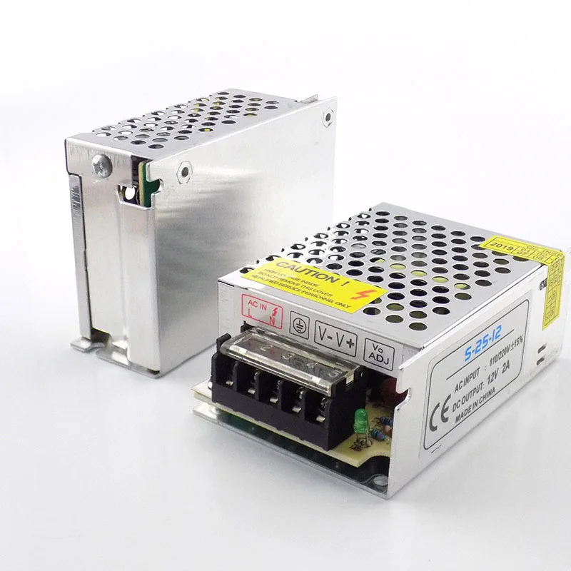 Трансформатор освещения питания DC 12V 2A CCTV конвертер для камеры для светодиодной ленты выключатель света зарядное устройство водителя понижающий адаптер