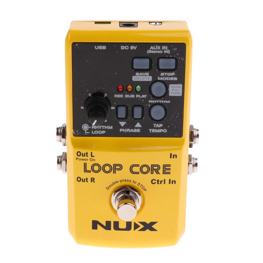 

Durable NUX Loop Core Guitar Effector 6 Hours Recording Time for Guitar Parts 4.72x2.56x1.30inch