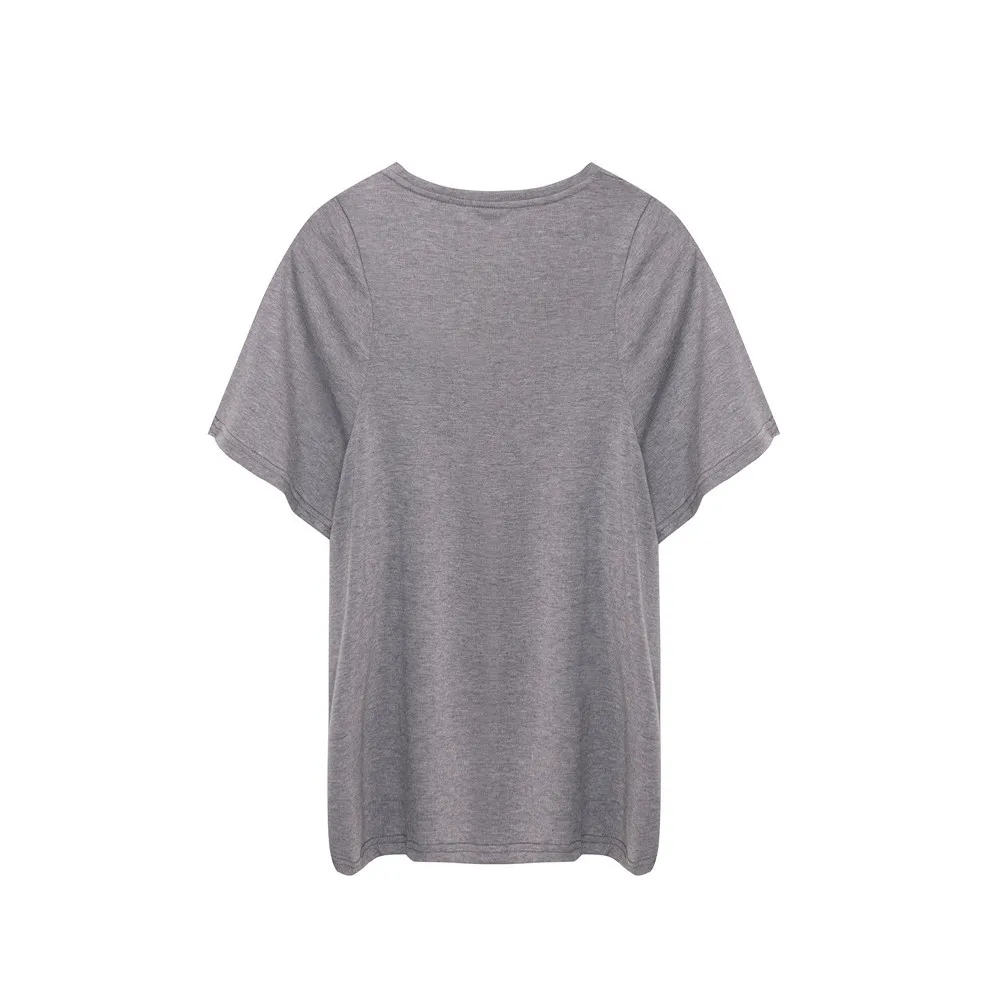 Хлопковая женская летняя футболка 2020 новая простая с коротким рукавом и вышивкой