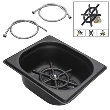 Cup Washer Stainless Steel Automatic Cup Washer For Bars Glass cup High Pressure Water Washing Cup Tool Sink Device Accessories