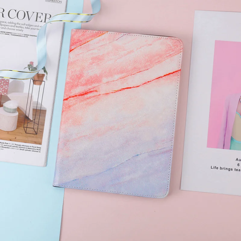Pink Флип-чехол для планшета из искусственной кожи для Xiaomi mi Pad 4 Smart Cover 8 дюймов Coque mi Pad4 mi pad 4 с функцией автоматического сна и пробуждения в виде ракушки mi Pad4 Fundas - Цвет: Pink