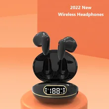 

2022 New Wireless Headphones Bluetooth 5.0 Digital Power Display Waterproof Sports Earphone Low Latency Game Headset for Xiaomi