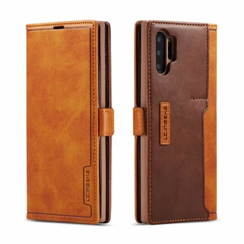 

Fundas Case for Samsung Galaxy Note 10 Plus 5G Note 10 9 S10 Plus S10e S9 S8 Case Flip Leather Wallet Bag Card Cover Phone Coque