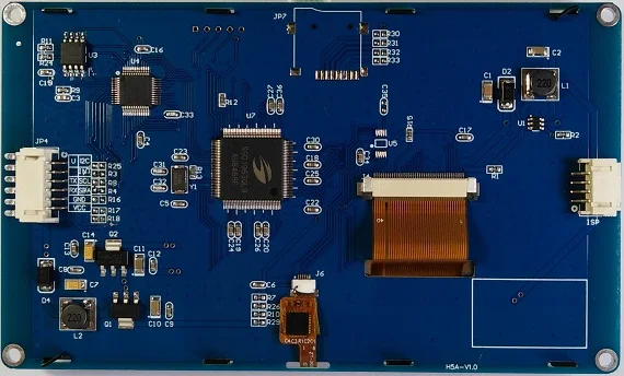 Новинка 2,8 дюйма 3,5 дюйма 4,3 дюйма 5,0 дюйма HMI IEC IIC ЖК-дисплей модуль емкостный сенсорный экран 480x320 для Arduino