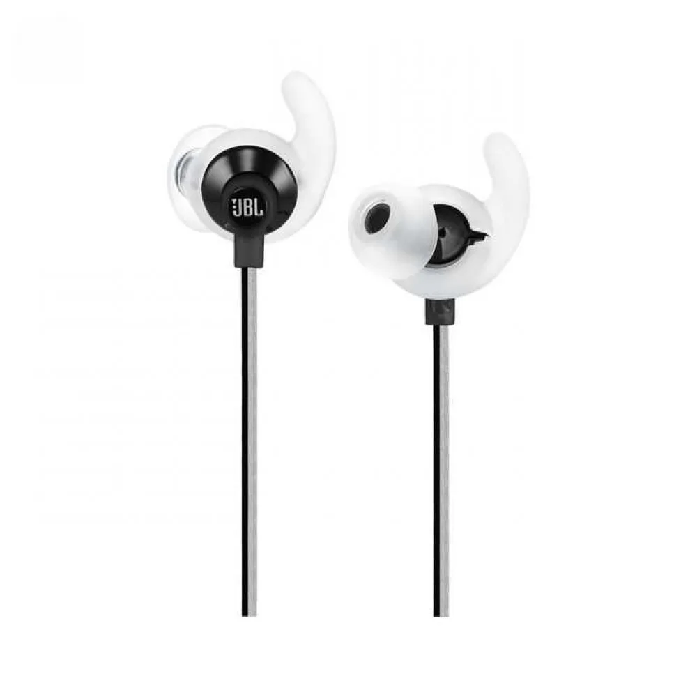 Earphones Headphones JBL JBLREFFITBLK Portable Audio headset Earphone Headphone Video with microphone Synchros Reflect FIT Sport