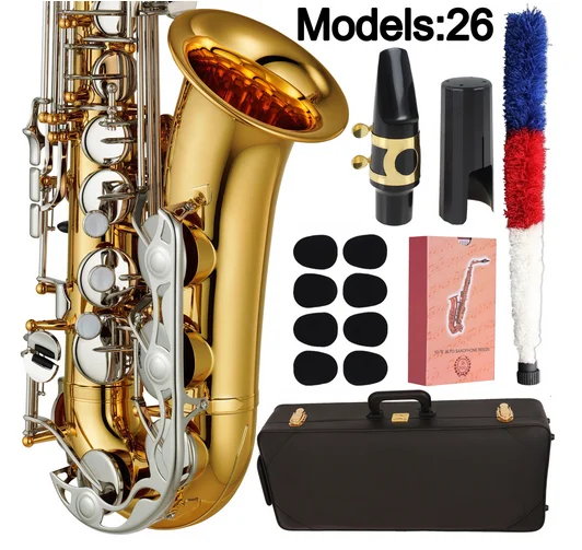 Mfc Saxophone Alto 26 Professional Alto Sax Custom Series High