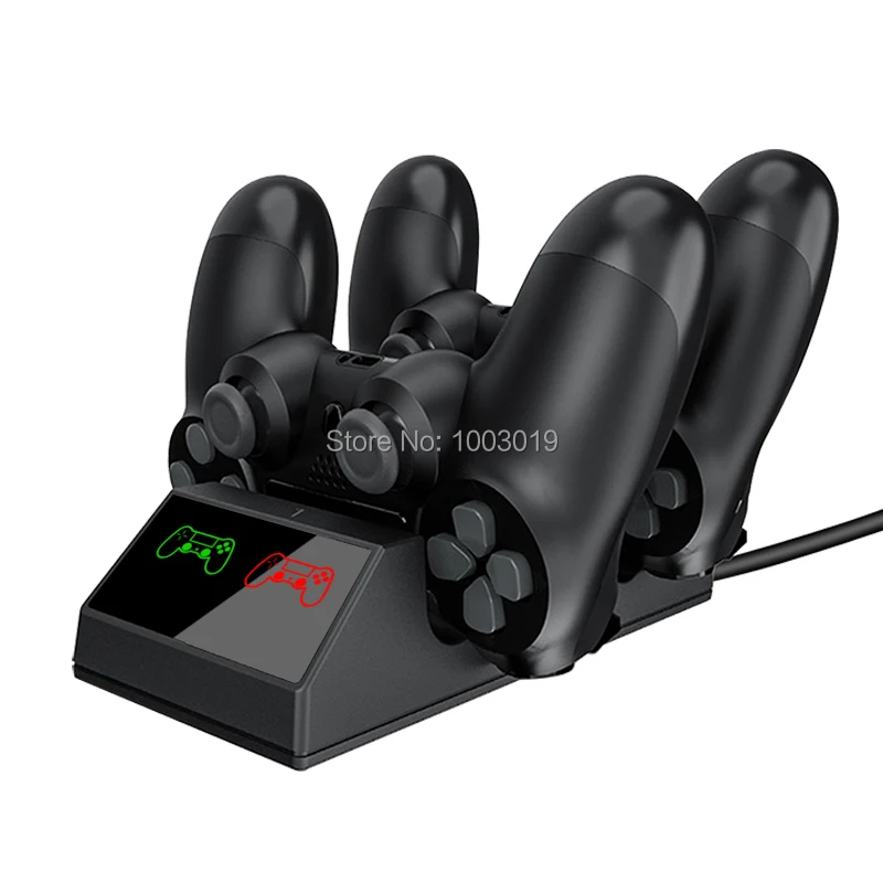 Контроллер PS4 джойстик Джойстик ручка USB зарядное устройство двойной USB быстрая зарядка док-станция для Playstation 4 PS4 Slim/PS4 Pro