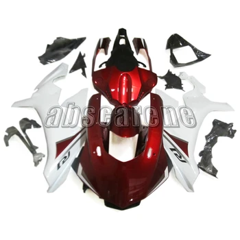 

Complete Fairings for Yamaha YZF1000 R1 2012 2013 2014 YZF 1000 R1 12 13 14 Injection ABS Plastic Bodywork Cowls Red White Cover
