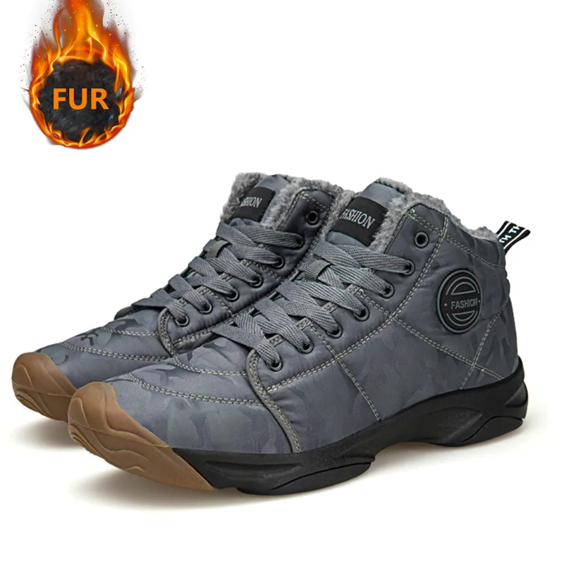 Уличные ботинки мужские водонепроницаемые высококачественные зимние мужские ботинки треккинговые кроссовки тактические армейские ботинки камуфляжные парные модели ботинок