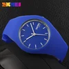 SKMEI Women Watches Man Silicone Strap 3Bar Waterproof Clock Quartz Wristwatches For Lady Fashion Casual Watch Female Gift 9068 ► Photo 2/6