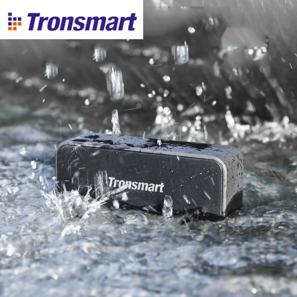 

Tronsmart T2 Plus Bluetooth Speaker 20W Portable Speaker 24HPlaytime Column IPX7 Soundbar with TWS,siri,Voice Assistant,Micro SD