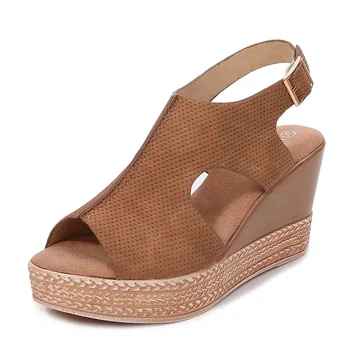 

Femmes sandales 2020 Summer ladies sandals Casual women sandals Platform sandals wedges shoes for women High heels women shoes