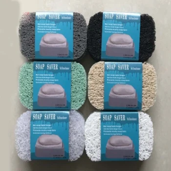 

Portable PVC Bath Soap Holder Mat Soapbox Breathing Soap Holder