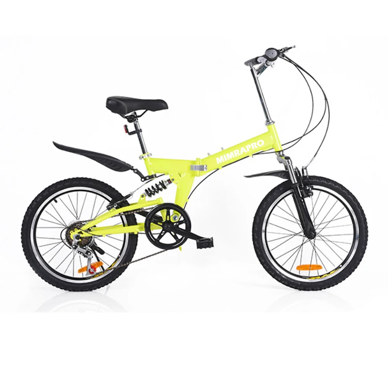 US $455.00 HotMimrapro Bike Full Suspension Foldable Soft Tail Frame Can TuneUp Speed Mechanic Brake 20X20 Aluminum Alloy Wheel 5 Color