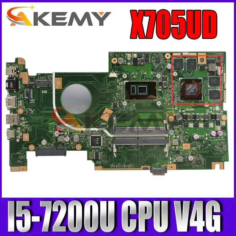 Новая материнская плата X705UD для ноутбука Asus VivoBook X705UDR X705U | Компьютеры и офис