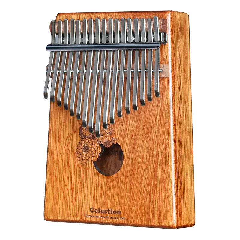 17 Key Kalimba креативное красное дерево «пианино для больших пальцев» популярные африканские Музыкальные инструменты легко узнать для начинающих подарок молоточек для настройки