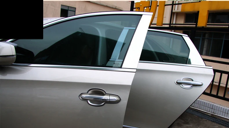 Нержавеющая сталь окна автомобиля планки для cadillac xts 2013