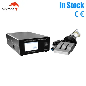

20Khz 2000W Ultrasonic Plastic welding machine with transducer and horn mold Touch Control generator face mask welder Machine