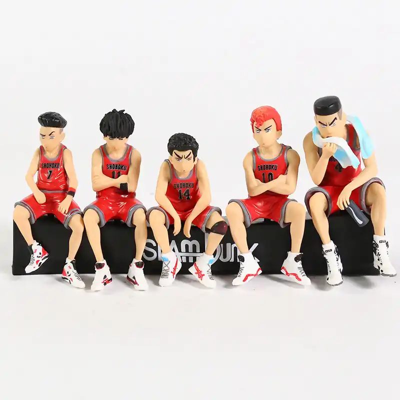 Slam Dunk花道桜木楓流川宮城亮太久三井赤木武則pvcフィギュアおもちゃの電話番号カード Null Aliexpress