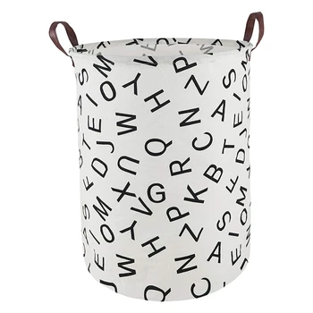 

Large Waterproof Storage Bin Lightweight Organizer Basket for Laundry Hamper Toy Bins Dirty Clothes Kid Bedroom Bathroom