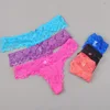 Sexy Ladies Cotton Mesh Transparent Panties Thongs String lingerie Fashion Low-Rise Women Underwear Seamless Briefs 1pcs yq03 ► Photo 2/5