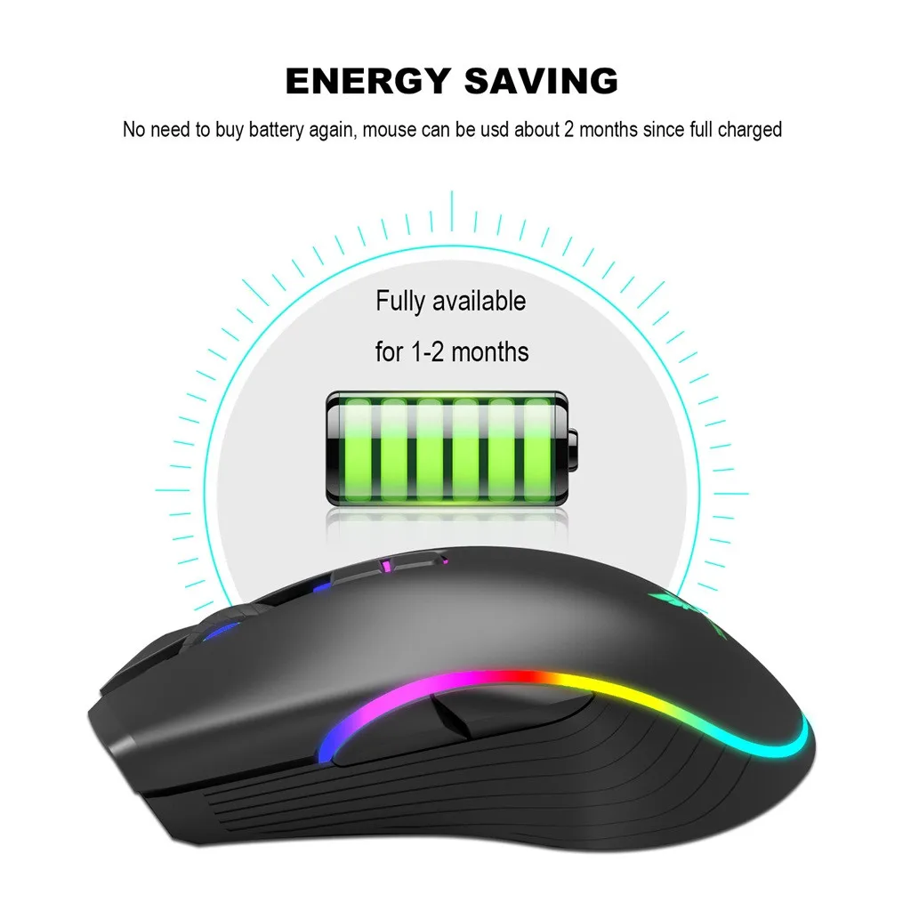Mechanical Define the Game TYPE-C Wired 2400DPI Adjustable Gaming Mouse Mice Computer Laptop mause gamer Fast Charge Mouse