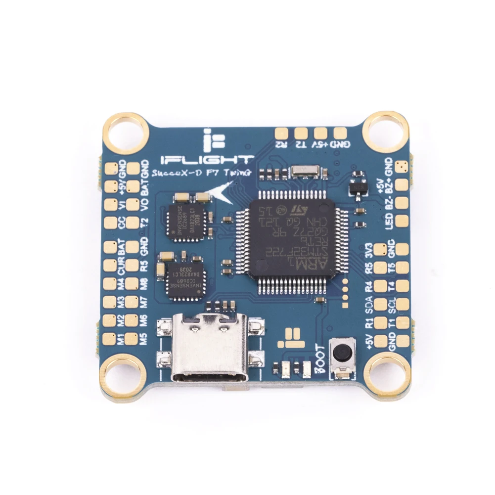 iFlight SucceX-D F7 TwinG V2.2 Flight Controller (HD Version) with USB Type-C for HD FPV system