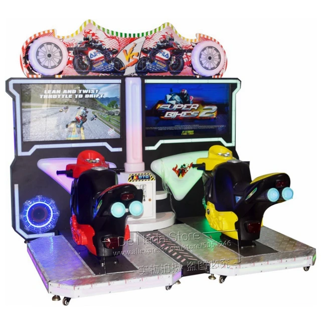 Super Moto Pour Enfants, Jeu D'arcade De Course En Ligne, Machine 4  Simultanée, Wifi - Jogos Operados Por Moedas - AliExpress