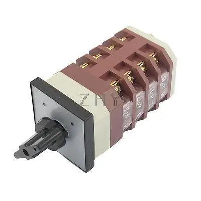 

Lock 16 Terminal 2 Position NO NC Cam Combination Changeover Switch AC 380V 16A