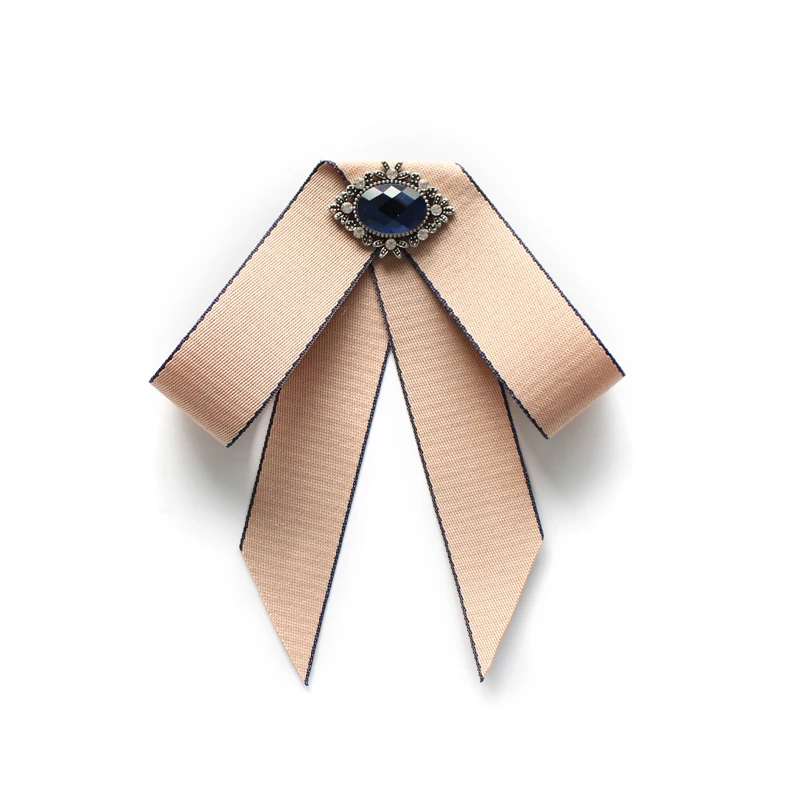Ribbon Tie Элегантный мужской женский шейный воротник, галстук-платок стразы, галстук, свадебные, деловые, вечерние, Подарочные ленты, галстук-бабочка, аксессуар - Цвет: Ribbon Tie
