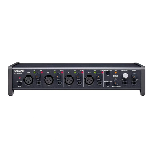 Tascam us-4x4 HR Professional USB audio/MIDI interface with 4 mic/line  inputs and a USB-C port for multi-track recording - AliExpress