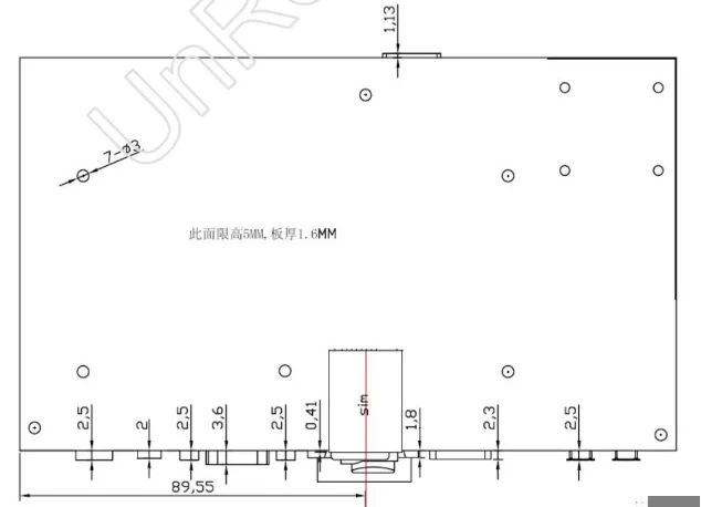 A83D Eight-core Industrial Control Motherboard POS Machine All-in-one Advertising Machine Motherboard Android Industrial Control