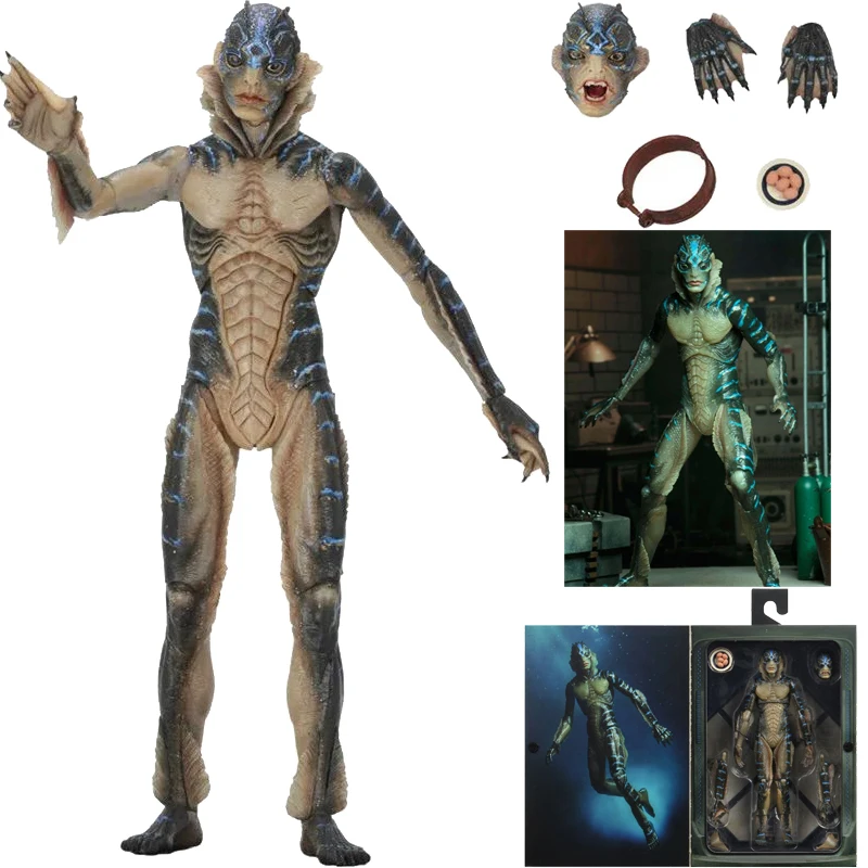 7 Inch18cm NECA форма воды амфибия человек подвижная фигурка Коллекция Модель Подарочная кукла