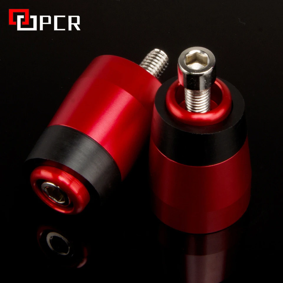 Motorcycle Handlebar Grips Handle Bar Cap End Plugs For Honda CB 919 CBR 600RR 900RR 929RR 954RR