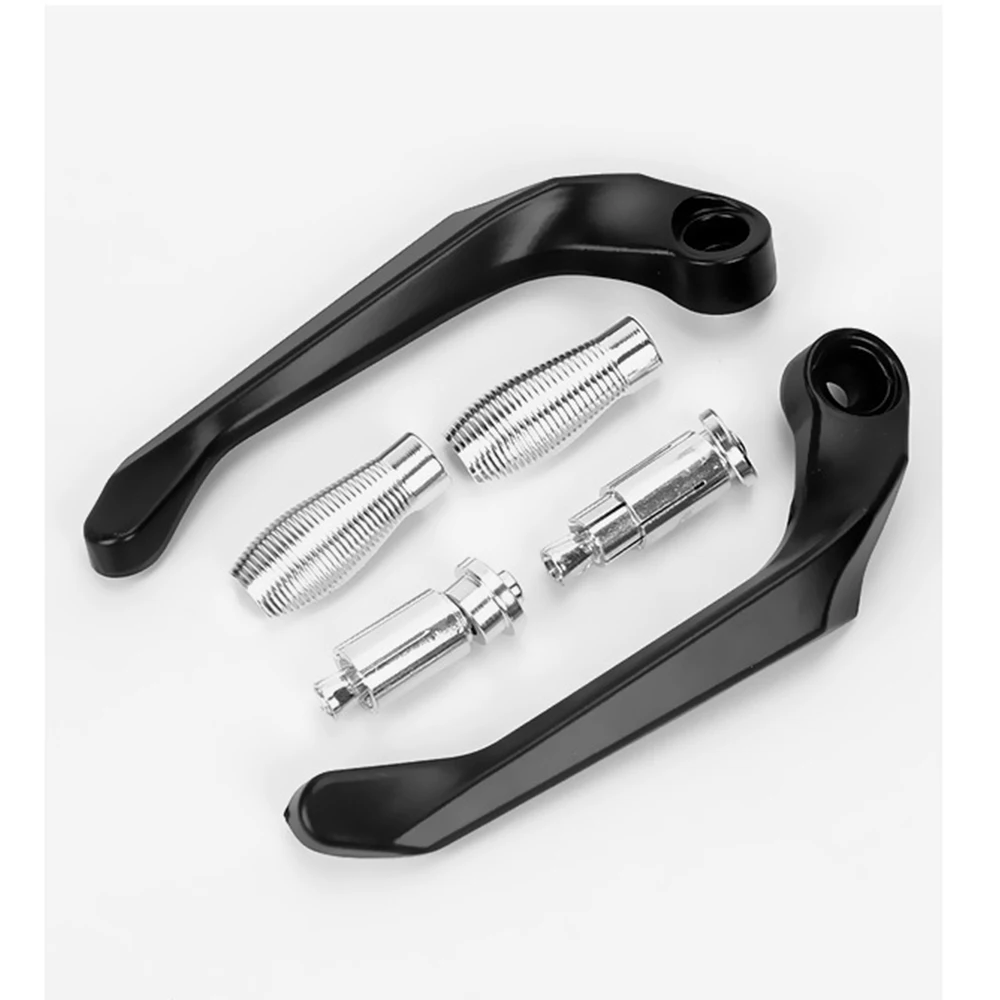 Мото rcycle чехлы на ручки мото руль ручной защиты для honda xr 400 kawasaki er6n ktm rc8 suzuki ltr yamaha r6 2007 - Цвет: Silver