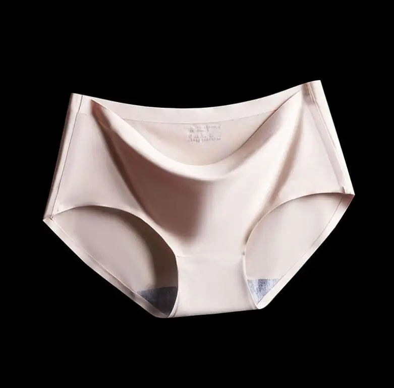 

Seamless Panties Girl Brief Lady Soft Underwear Girls Solid Color Lady Transparent Underwear Women Sexy Seamless Briefs Panties