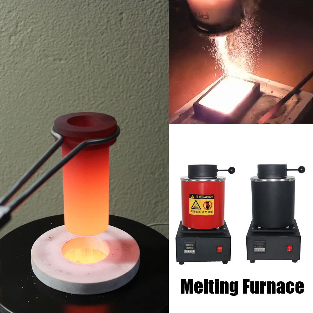 2 кг мини плавильная печь металлическая s стандартная оборудование для литья